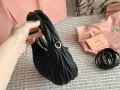 Miu Miu Matelassé дамска чанта от естествена кожа, снимка 3