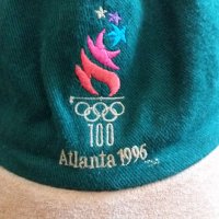 Шапка с козирка от олимпиадата в Атланта 1996 година. , снимка 3 - Спортни дрехи, екипи - 39150983