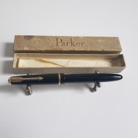 Писалка Паркер Parker със златен писец 18 карата, снимка 10 - Колекции - 34414972