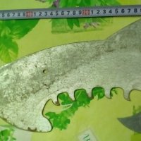 Стилизиран образ на акула от ламарина, снимка 3 - Други - 41384919