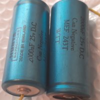 Ретро кондензатори Hunts England 2000uF 25V, снимка 4 - Друга електроника - 41102487