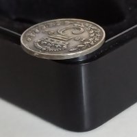 3 пенса 1922 г сребро Великобритания , снимка 2 - Нумизматика и бонистика - 41575572