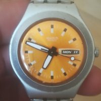 Часовник Swatch IRONY. Swiss made. Повреда! , снимка 2 - Мъжки - 42326332