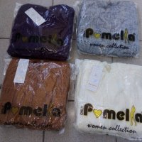 Дамски изчистен пуловер в 6 цвятя, снимка 7 - Блузи с дълъг ръкав и пуловери - 34760359
