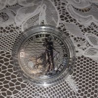 сребърна монета 1 oz Британия , снимка 1 - Нумизматика и бонистика - 33865690