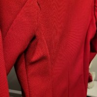 Дамско сако, рр XS, червено , снимка 5 - Якета - 42437917