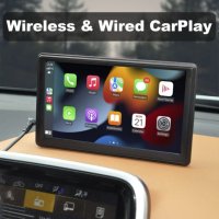Мултимедия 7 инча carplay android auto монитор универсална медия, снимка 2 - Аксесоари и консумативи - 44463590