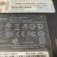 Лаптоп Acer Aspire one PAV70, снимка 4 - Части за лаптопи - 41723476
