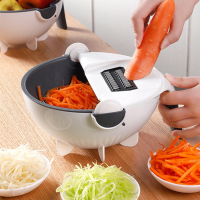 Мултифункционална купа с ренде и цедка Magic Vegetable Cutter 8 в 1 - КОД 3642 , снимка 5 - Аксесоари за кухня - 36373906