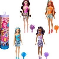 Кукла с магическа трансформация Barbie Color Reveal - Rainbow Groovy, снимка 1 - Кукли - 44246611