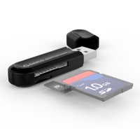 Card Reader Четец на карти комбиниран Orico CRS21 USB3.0 Поддържа TF / SD / SDHC / SDXC карти, снимка 5 - Кабели и адаптери - 35700705