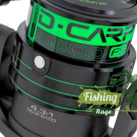 Промо МАКАРА С ДВОЕН АВАНС CARP PRO D-CARP FEEDER 5500 FS, снимка 3 - Макари - 36105460