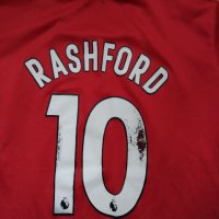Manchester United / RASHFORD #10 - детска футболна тениска на Манчестър Юнайтед  за 140см, снимка 5 - Детски тениски и потници - 41435512