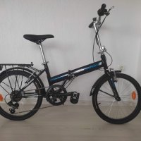 Продавам колела внос от Германия  двойно сгъваем велосипед bachini 20, снимка 1 - Велосипеди - 42226371