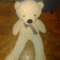 Голям плюшен мечок , снимка 2 - Плюшени играчки - 44638722