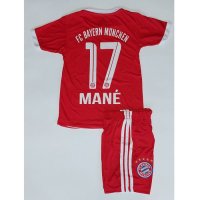 ДЕТСКИ ФУТБОЛЕН ЕКИП – ADIDAS FC BAYERN MUNCHEN MANE 17; размери: 128, 152, 164 и 176, снимка 1 - Футбол - 42233056