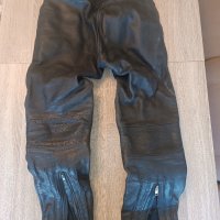 Мото панталон естествена кожа, снимка 3 - Панталони - 42482112