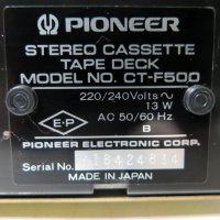 Pioneer CT-F500, снимка 7 - Декове - 40956643