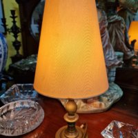 Красива антикварна френска бронзова нощна лампа , снимка 5 - Антикварни и старинни предмети - 41489757