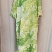  52 Разкошна зелена рокля за едра дама , снимка 2 - Рокли - 41015530