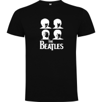 Нова мъжка тениска на музикалната група The Beatles в черен цвят, снимка 1 - Тениски - 44649167