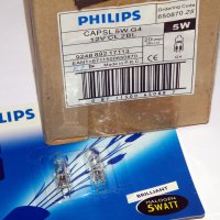 2бр. Philips G4 12V 5W Халогенна Лампа/крушка 2700K Dimmable, снимка 4 - Крушки - 42361095