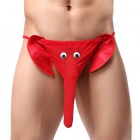 Еротично мъжко бельо, секси мъжки прашки с игрови дизайн в червен цвят - Код: 1727, снимка 1 - Бельо - 34820355