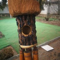 Вятърен звънец от дърво Къщичка , снимка 7 - Градински мебели, декорация  - 36680083