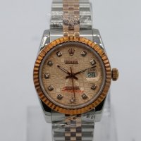 Дамски луксозни часовници Rolex DateJust, снимка 5 - Дамски - 41603878
