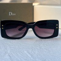 Dior 2023 дамски слънчеви очила правоъгълни 2 цвята, снимка 8 - Слънчеви и диоптрични очила - 41957333