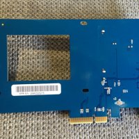 Продавам адаптер S PCIe Adapter for 2.5-inch SATA 6G with 1TB , снимка 2 - Кабели и адаптери - 38614445