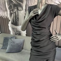 ACCESS елегантна рокля в черен цвят, снимка 4 - Рокли - 41965356