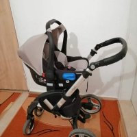 Бебешка количка Chipolino Ейнджъл 3в1 фрапе, снимка 3 - Детски колички - 44247701