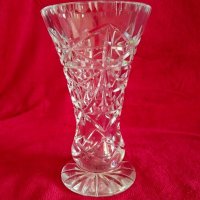 Кристална ваза., снимка 2 - Вази - 41225524