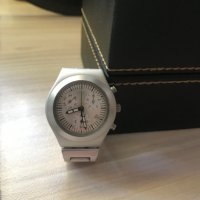 Дамски swatch swiss  часовник- хронограф, снимка 4 - Дамски - 41615507
