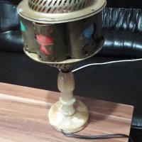 Ретро  месинг  лампа, снимка 6 - Колекции - 40131363