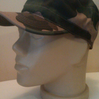 Камуфлажни памучни шапки с козирка, снимка 4 - Шапки - 36241134