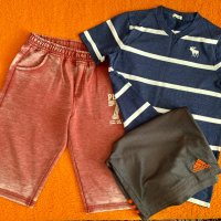 Комплект къс панталон и тениска за момче 158, снимка 3 - Детски къси панталони - 40899036