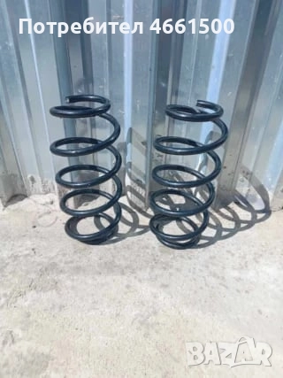 Предни пружини 2броя за 30лв  за Опел Зафира фейслифт 2004г 2.0 дизел 101к.с, снимка 1