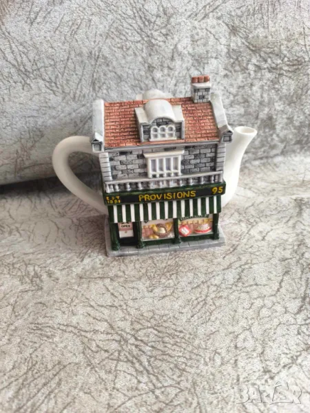 порцеланов чайник за чай, снимка 1