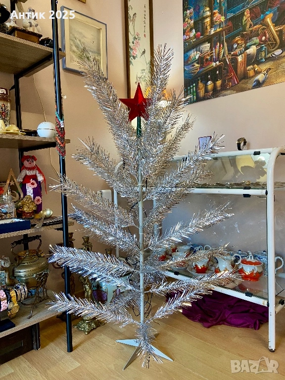 🎄 Съветска декоративна елха (винтидж) , снимка 1