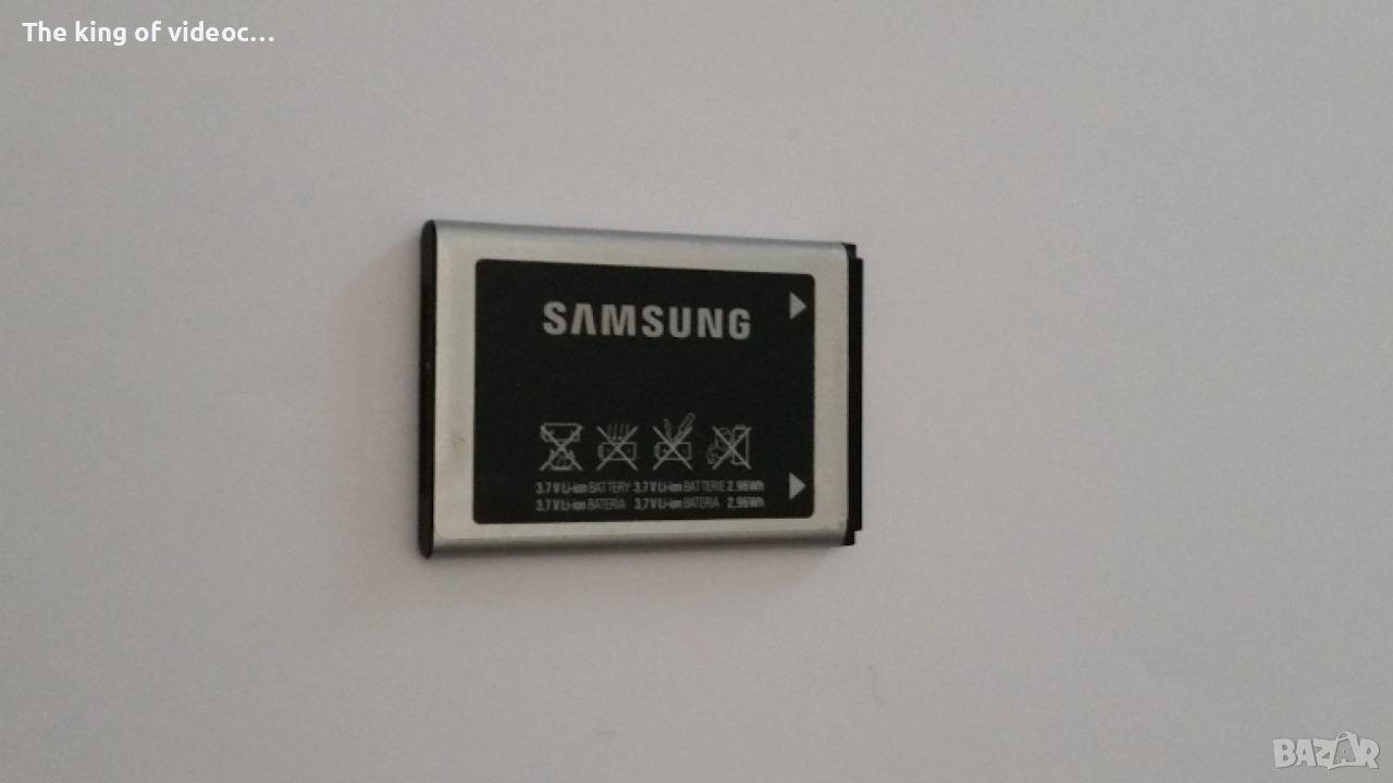 Батерия за телефони SAMSUNG 3.7 V Li-ion 2.96Wh 800 mAh, снимка 1