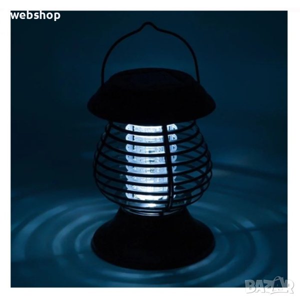 Соларен Фенер против комари и други насекоми , BUG ZAP, снимка 1