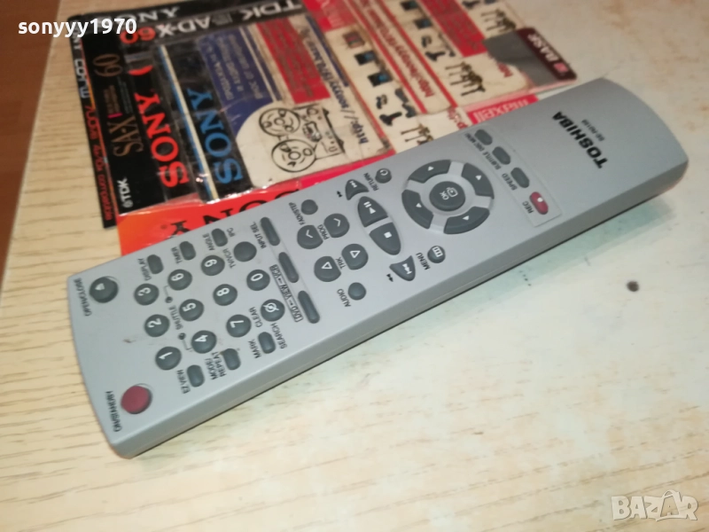 TOSHIBA SE-R0159 DVD/VCR COMBO REMOTE CONTROL 2208251351, снимка 1