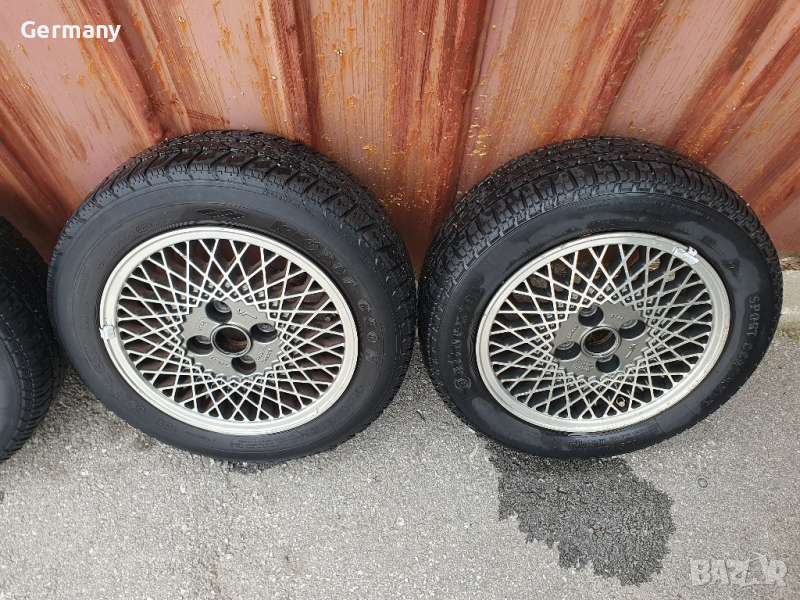 ретро джанти 4x100 14 цола vw golf polo bmw e30 honda, снимка 1