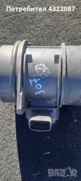 Дебитомер Siemens VDO 96 459 487 80 Peugeot /Citroen 2.0 HDI, снимка 1