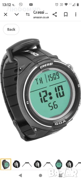 Гмуркащ часовник/компютър Cressi Unisex за възрастни Goa , снимка 1