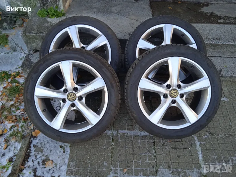 Отлични джанти и чисто нови гуми в гаранция., снимка 1