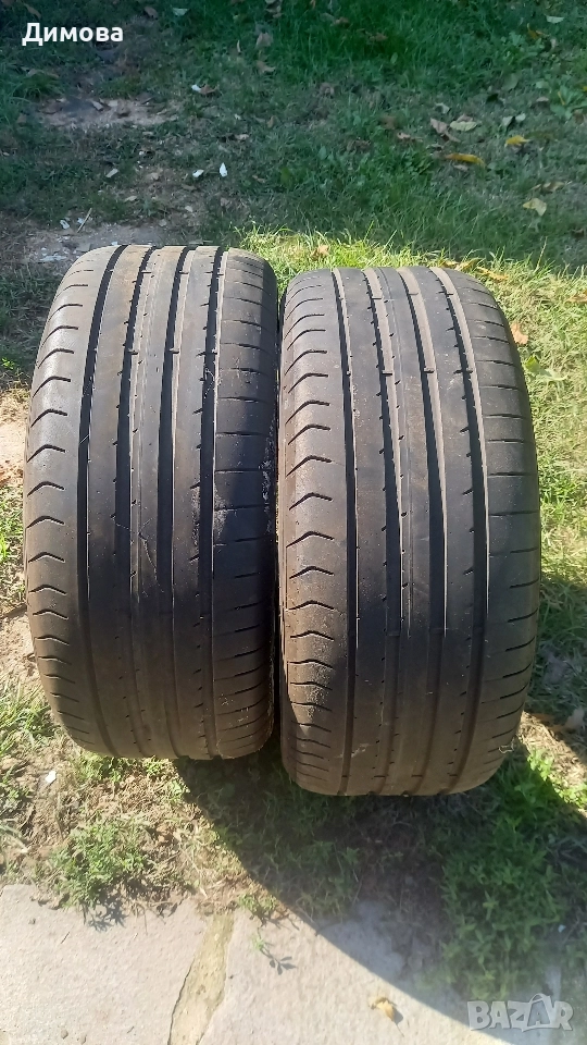 Гуми 235 45 17 четири броя, две fulda и две blacklion., снимка 1