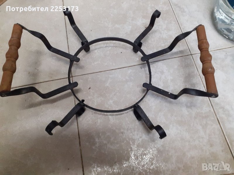 Метална стойка за сач.Ковани сачове, снимка 1